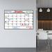 Latitude Run® Dry Erase Calendar Wall Decal Vinyl in Black | 8 H x 12 W in | Wayfair 605A1CC2585249BA9FCA9E73B7E53F15