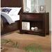 Charlton Home® Kostya 1 Drawer Nightstand Wood in Brown | 29 H x 32 W x 19 D in | Wayfair D37B737F472C4322A3D8455F44DCD7D0