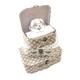 Newborn Baby Hamper Gift and Keepsake Box. Baby shower hamper Includes Baby Clothing Layette Set Plush Teddy Comforter & Baby Essentials