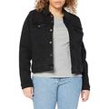 Levi's Women's Original Trucker Denim Jacket, Black (Black Rose 0070), X-Small (Manufacturer size: XS)