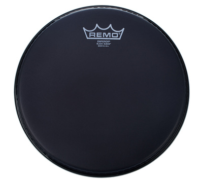 Remo 10" Emperor Black Suede