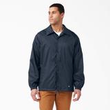 Dickies Men's Big & Tall Snap Front Jacket - Dark Navy Size 4Xl 4XL (76242)