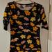 Lularoe Dresses | Lularoe Julia Floral Dress Small | Color: Black/Yellow | Size: S