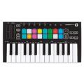 Novation Launchkey Mini [MK3] – Tragbarer USB/MIDI-Keyboard-Controller mit 25 Tasten und DAW-Integration. Fixed-Chord-Modus und Arpeggiator – für die Musikproduktion