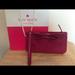 Kate Spade Bags | Authentic Kate Spade Pink Clutch With Strap | Color: Pink | Size: 7.5”X 4.5”