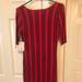 Lularoe Dresses | Brand New With Tags Lularoe Small “Julia” Dress | Color: Black/Red | Size: S