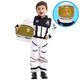 Spooktacular Creations Astronaut Costume for Kids with Movable Visor Astronaut Helmet, NASA Space Costume Halloween Costume Kids, Pretend Role Play Dress Up (White)-Large (10-12 yrs)