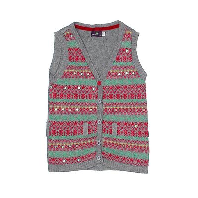 Sergent Major Sweater Vest: Gray...