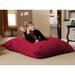 Symple Stuff Large Classic Bean Bag Scratch/Tear Resistant/Microfiber/Microsuede | 12 H x 66 W x 54 D in | Wayfair TS-HPL-MS01