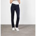 Mac Jeans "Dream" Damen dark rinsewash, Gr. 42-32, Cotton, Straight Fit mit Shaping Effekt Feminin, komfortabel und nachhaltig in Hyperstretch Denim