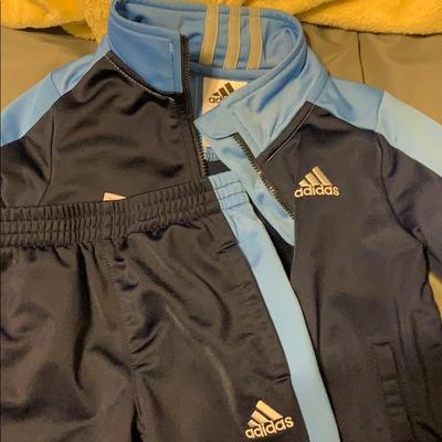 Adidas Matching Sets | Kids Tracksuit | Color: Blue/Gray | Size: 2tb