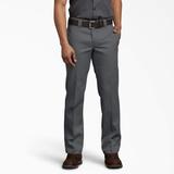 Dickies Men's 873 Flex Slim Fit Work Pants - Charcoal Gray Size 33 30 (873F)