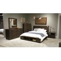 McKinney California King-size Solid Wood Low Platform Storage Bed in Espresso Pine - Modus AKK1F6