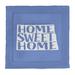 East Urban Home Dakota Home Sweet Single Reversible Comforter Polyester/Polyfill/Microfiber in Blue | Queen Comforter | Wayfair