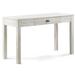 Grain Wood Furniture Montauk Solid Wood Desk Wood in White | 30 H x 48 W x 21.5 D in | Wayfair MT2212