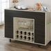 Union Rustic Shipton Buffet Server Wood in Brown/Gray | 35 H x 47 W x 15 D in | Wayfair F651B77E267E4E42BACF850BA775A387