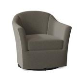 Barrel Chair - Fairfield Chair Barry 33.5" Wide Swivel Barrel Chair Fabric in Gray | 35 H x 33.5 W x 34.5 D in | Wayfair 6101-31_3152 65