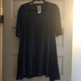 Free People Dresses | Free People Faded Navy T-Shirt Dress | Color: Blue | Size: S