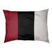 East Urban Home Atlanta Dog Bed Pillow Polyester in Red/White/Black | 6 H x 28 W x 18 D in | Wayfair E199957349AA49C6AAC25CED5CA5D44E