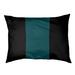 East Urban Home Philadelphia Dog Bed Pillow Polyester in Green/Black | 6 H x 28 W x 18 D in | Wayfair F006BF06D73440639B03FEC26F614907