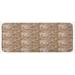 Multicolor 0.1" x 47" L X 19" W Kitchen Mat - East Urban Home Coffee Kitchen Mat 0.1 x 19.0 x 47.0 in brown/white, | 0.1" H X 47" L X 19" W | Wayfair