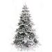 The Holiday Aisle® Calgary White 7.5' Spruce Artificial Christmas Tree, Metal | 90 H x 51 W x 51 D in | Wayfair B9B00B542B8A44E995916AE7E0976BDB