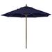 Arlmont & Co. Maria 7.5' Market Umbrella Metal in Blue/Navy | Wayfair 890356A7A6AF4B3FAA57D2CE7AA93E70