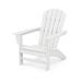 POLYWOOD® Nautical Adirondack Chair in White | 36.25 H x 29.25 W x 32.81 D in | Wayfair AD410WH