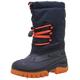 CMP Jungen Børn Ahto Wp Snow Boots Schneestiefel, B Blue Orange Fluo, 35 EU