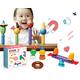 Stick-O magnetische Bausteine für Kinder ab 1 Jahre, kreatives Konstruktionsspielzeug, Lernspielzeug mit Magnet, Rollenspiel Set für Mädchen und Jungen, Montessori Spielzeug, 26 Teile Set,