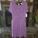 Lularoe Dresses | Lularoe Amelia Dress | Color: Purple | Size: 2x