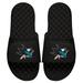 Men's ISlide Black San Jose Sharks Primary Logo Slide Sandals