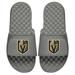 Men's ISlide Gray Vegas Golden Knights Primary Logo Slide Sandals