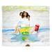 Highland Dunes Polyester Pigtails Playing Wall Hanging Polyester in White | 30 H x 24 W in | Wayfair 82D999A332074975A06AE143C3A19E8A