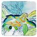 Highland Dunes Smiling Sea Turtle Coaster, Rubber in Blue | 4 D in | Wayfair 50CDB40470D04217BE9FFCA9E47EB0FC
