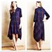 Anthropologie Dresses | Anthropologie Isabella Sinclair Shirtdress Xs | Color: Blue | Size: Xs