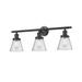 Innovations Lighting Bruno Marashlian Small Cone 30 Inch 3 Light LED Bath Vanity Light - 205-OB-G64-LED