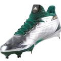 Adidas Shoes | Adidas Cleats 13.5 Adizero Afterburner 4 Silver | Color: Green/Silver | Size: 13.5