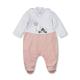 Sterntaler Baby Girls Set Tutina Velluto Emmi, 56 Grenouillère, Blanc, 52 (Taille Fabricant Onesie, White (Weiss 500), 3-6 Months (Size