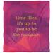 East Urban Home Time Flies Quote Single Duvet Cover Microfiber in Red/Yellow | King Duvet Cover | Wayfair 7C0AEC89C2BA4716BBDDDAD3D2F6B285