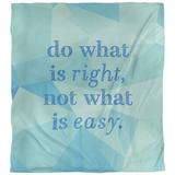 East Urban Home Do What Is Right Quote Single Duvet Cover Microfiber in Blue | King Duvet Cover | Wayfair 2EDB38EA185E4A4D8F21787FAF69E7CA