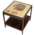 Brown Clemson Tigers 25-Layer StadiumView Lighted End Table