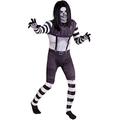 Morphsuits Official Adults Laughing Jack Scary Urban Legend Creepy Pastas Halloween Fancy Dress Costume - Medium