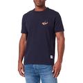 Kings of Indigo Herren Darius T-Shirt, Blau (Navy KOIBOY 8117), Large (Herstellergröße:L)