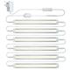 LAMPAOUS 24W Under Kitchen Cabinet LED Lamps, Dimmable Under Cupboard Lighting Mains Under Counter Lights, Neutral White 4000K Lamp Stick-on Night Lighting for Closet Kitchen Wardrobe Closet 6Pack