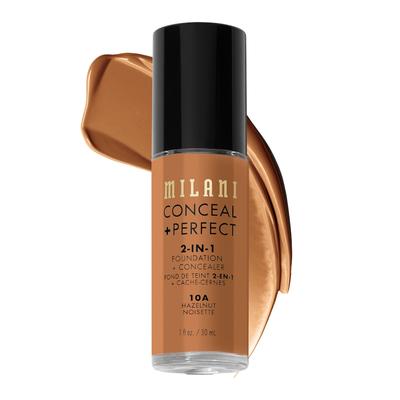 Milani Conceal + Perfect 2in1 Foundation Hazelnut/ 10a 30 ml Braun Image