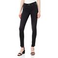 Replay Damen Jeans New Luz Skinny-Fit Hyperflex Hyper Cloud mit Stretch, Schwarz (Black 098), 26W / 28L