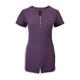 Workwear World WW185 Ladies Crystal Cascade Feature Neck Beauty Salon Spa Therapist Work Wear Tunic (12, Amethyst)