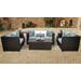 Barbados 7 Piece Outdoor Wicker Patio Furniture Set 07d in Spa - TK Classics Barbados-07D-Spa