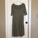 Lularoe Dresses | Lularoe Nicole Dress, 2xl | Color: Gray | Size: Xxl